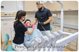 How much for root canal treatment