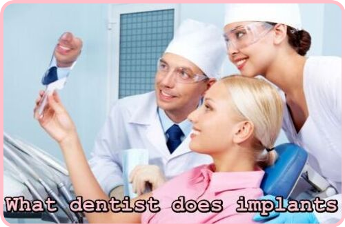 Dentist that does implants image