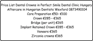 Prices for dental crowns imagè