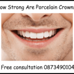 How strong are porcelain crowns image