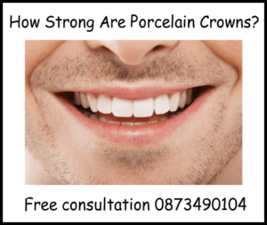 How strong are porcelain crowns image