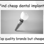Find cheap dental implants top quality brands but cheaper image