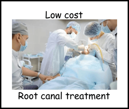 Low cost root canal treatment image