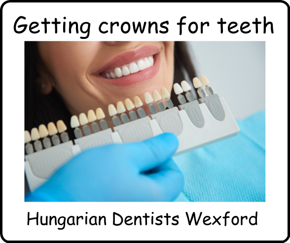 Getting crowns for teeth image