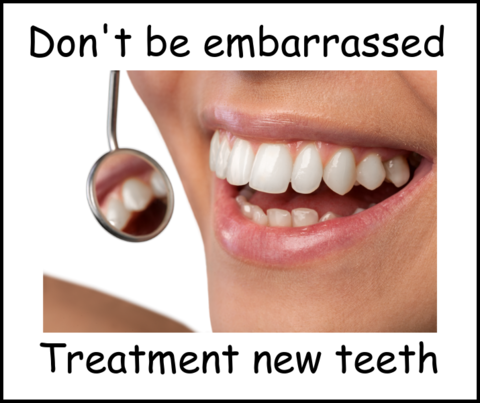 Don't be embarrassed about your teeth image