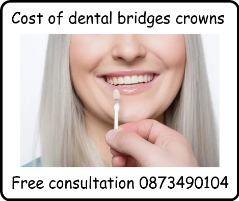 Cost of dental bridges crowns image