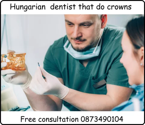 Hungarian dentist that do crowns: image