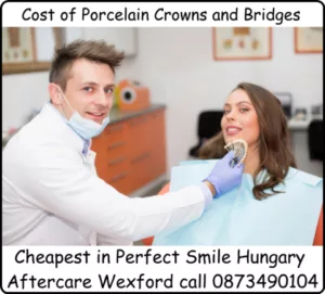 Porcelain crowns and bridges cheapest in Perfect Smile dental clinic Hungary image