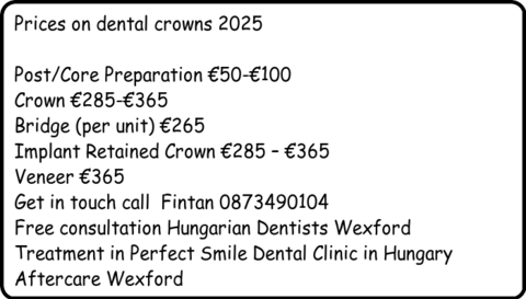 Prices on dental crowns image