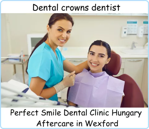 Dental crowns dentist image