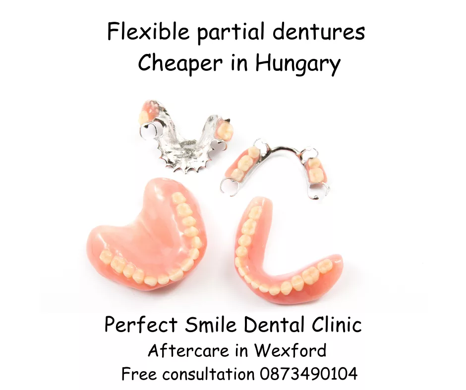 Flexible partial dentures cheaper in Hungary image