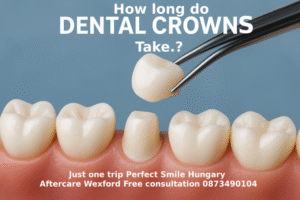 How long do dental crowns take image