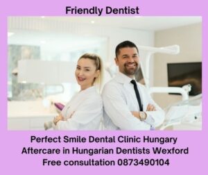 Friendly dentist Hungarian dentists Wexford Perfect Smile dental clinic Hungary image