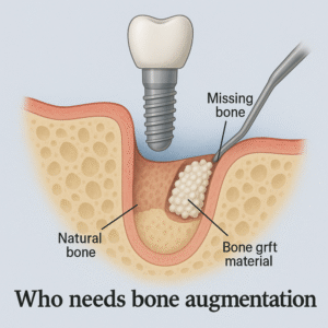 Who needs bone augmentation image