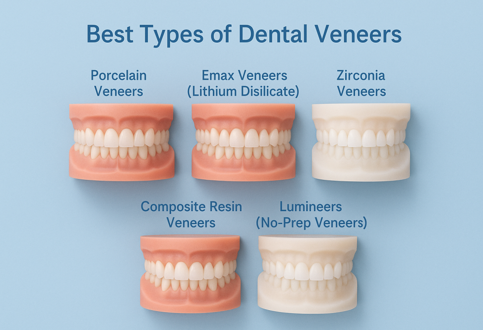 best types of dental veneers image
