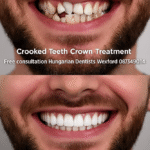 Crooked teeth crown treatment image