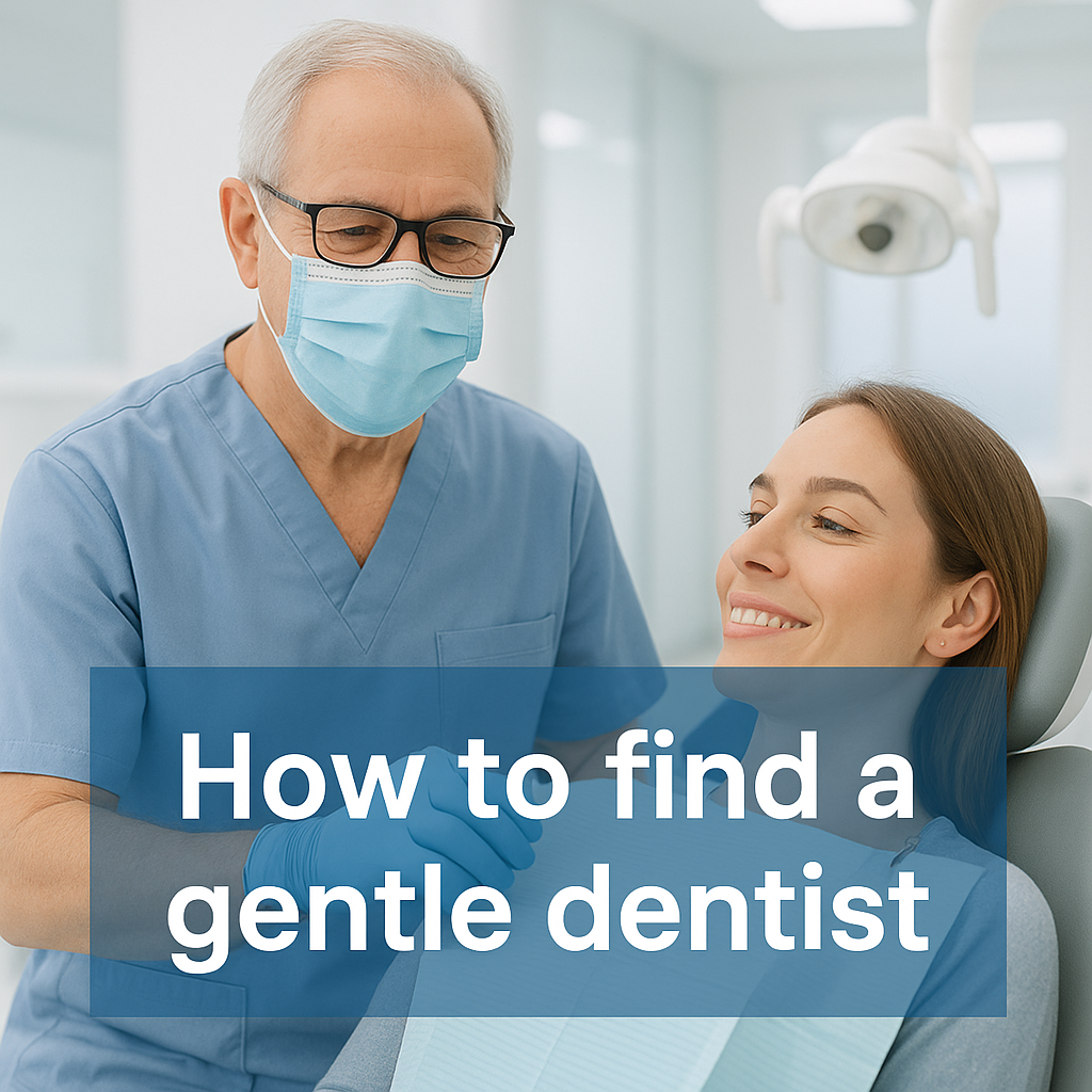 How to find a gentle dentist-Caring, Friendly and Approachable