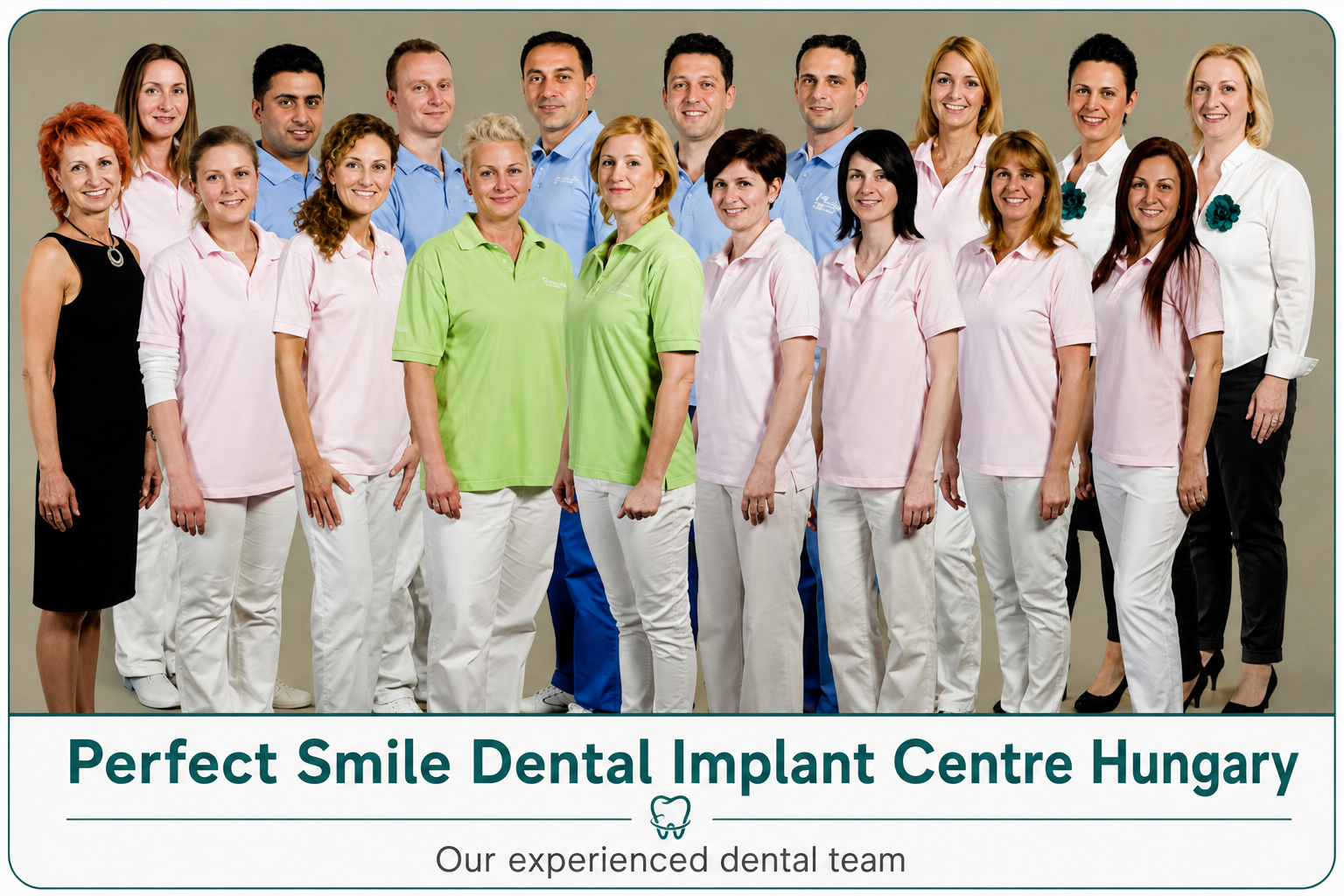 Perfect Smile Dental Implant Centre Hungary experienced dental team