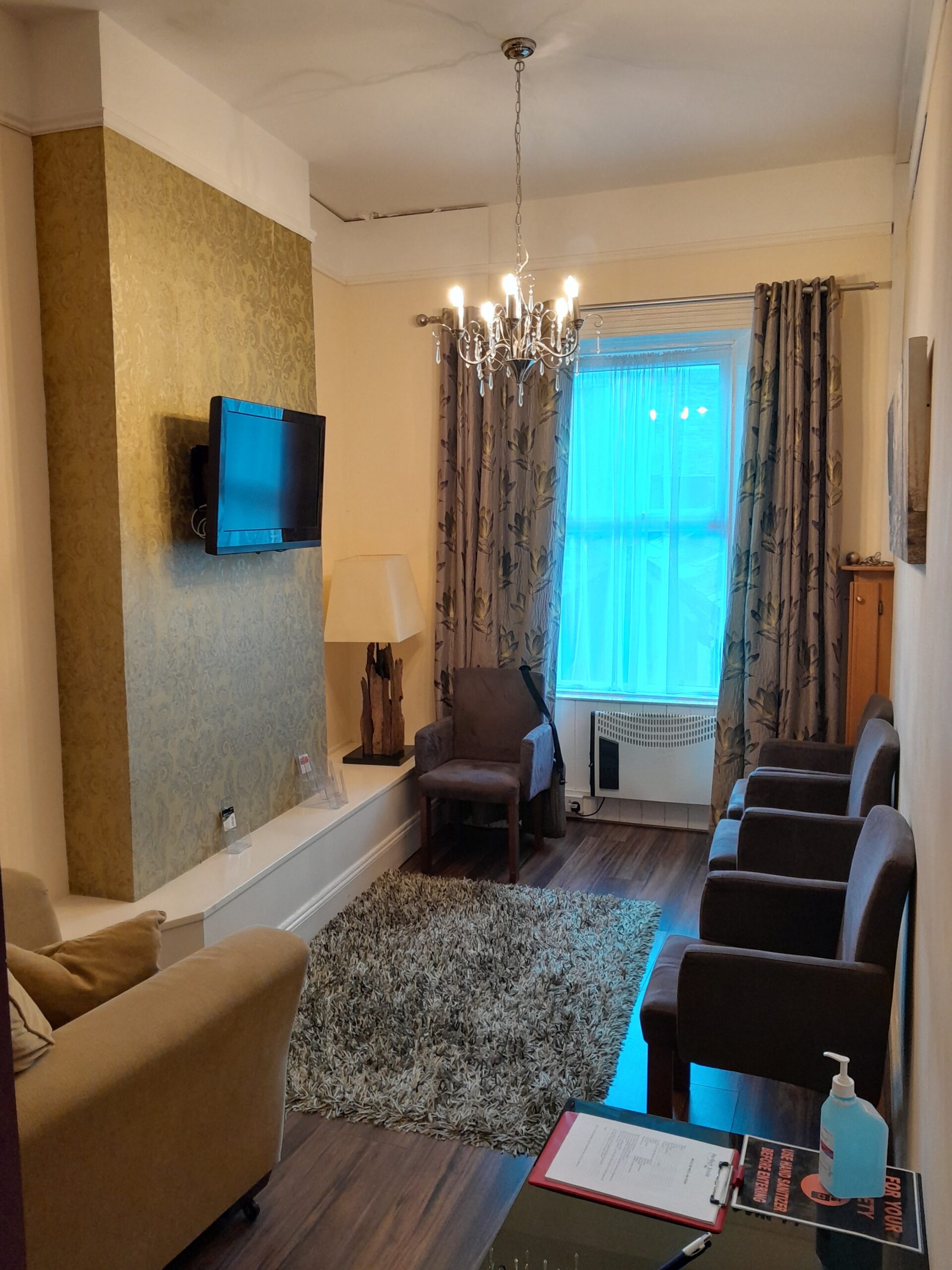 Reception and waiting room at Hungarian Dentists Wexford clinic