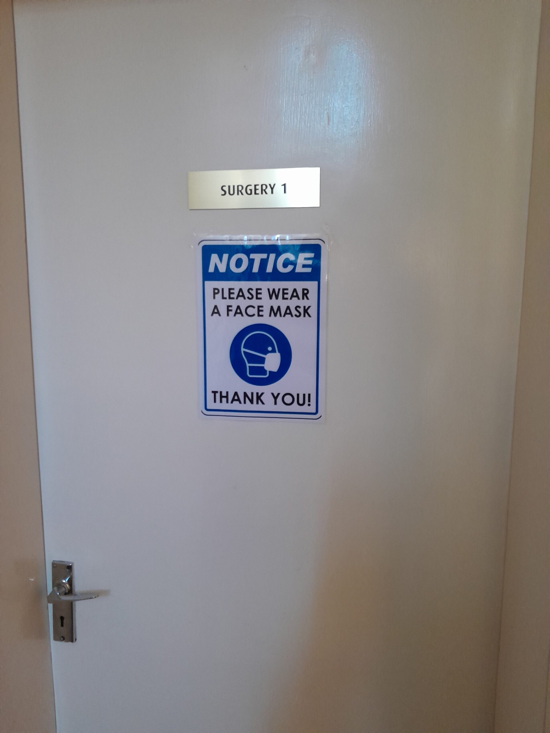 Surgery entrance at Hungarian Dentists Wexford clinic