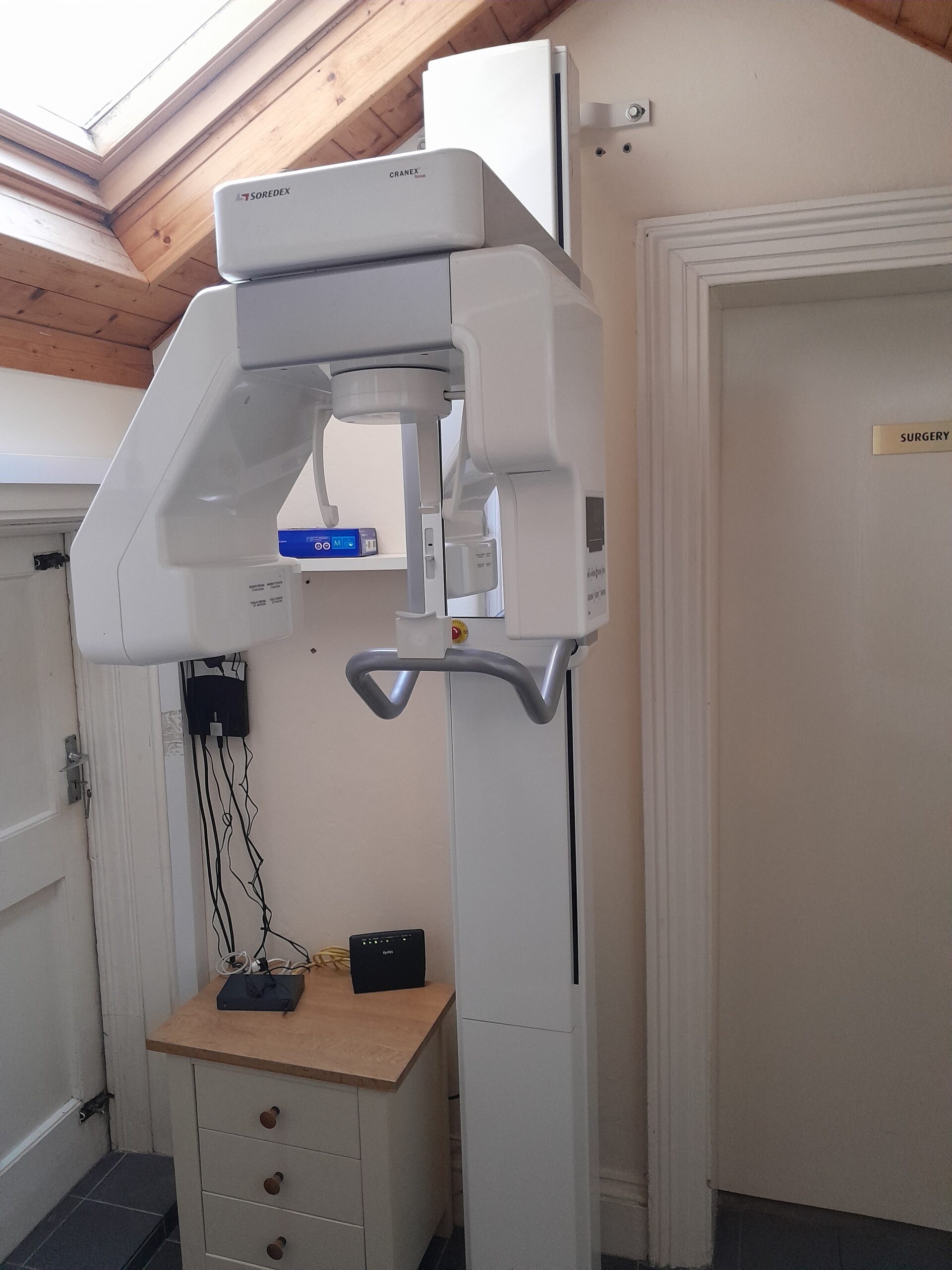 Panoramic dental X-ray area at Hungarian Dentists Wexford